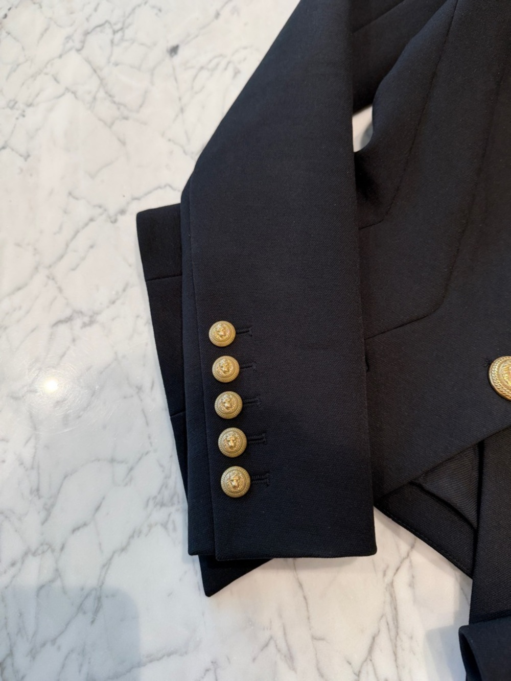 Balmain Blazer- Flap pockets Single-breasted Blazer - Picture 10 of 13